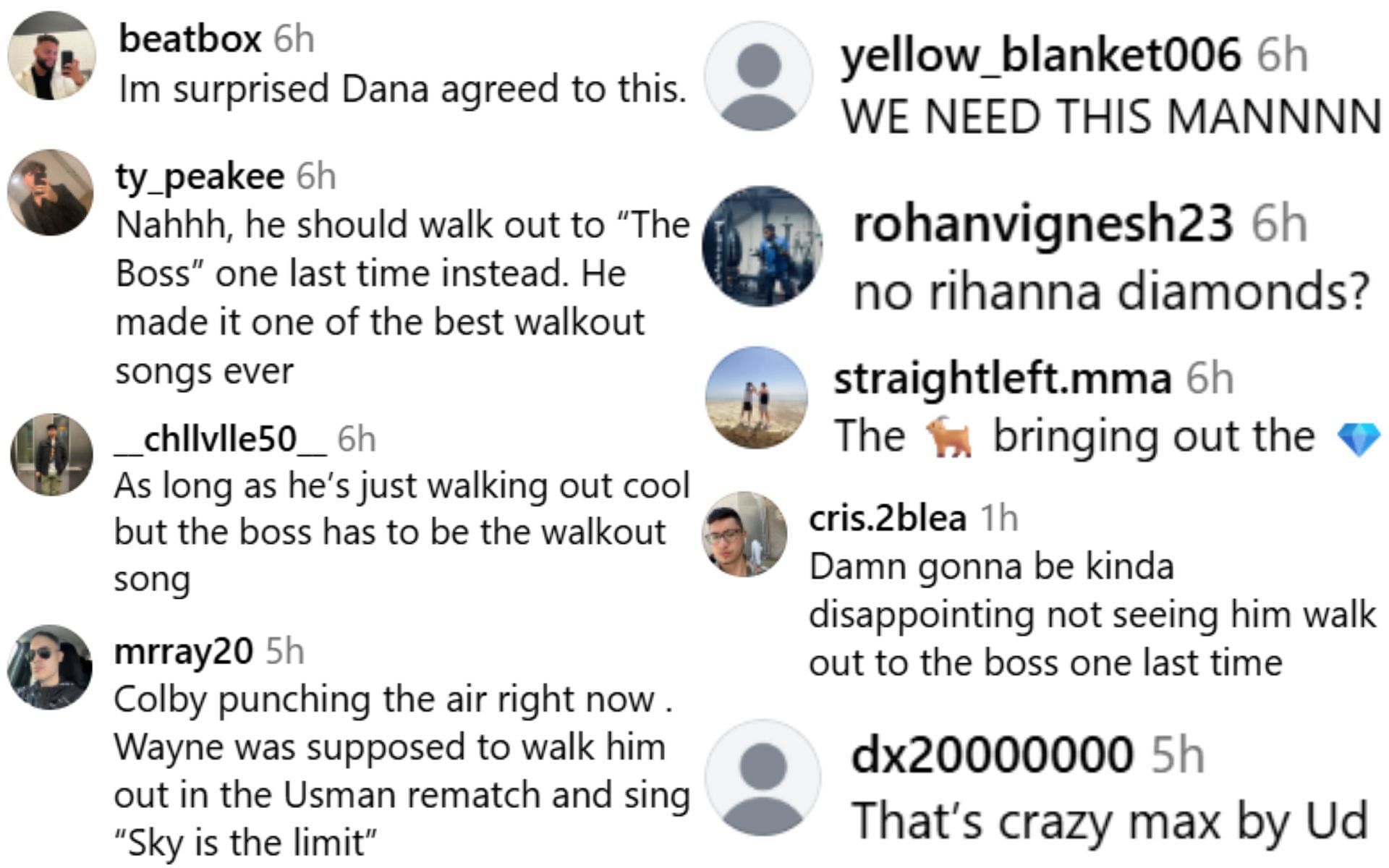 Fan reactions